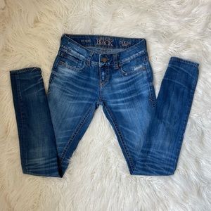 Buckle BLACK skinny jeans size 25